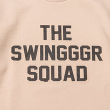 將圖片載入圖庫檢視器 SWINGGGR 側拉鍊打孔圓領衫(米色)