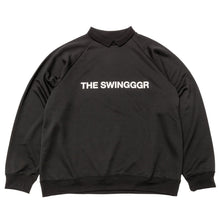 Load image into Gallery viewer, THE SWINGGGR COLLARED SWEAT PO(BLACK)