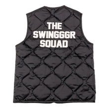 Charger l'image dans la galerie, THE SWINGGGR SWG QUILTED VEST (BLACK)