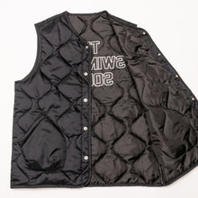 Charger l'image dans la galerie, THE SWINGGGR SWG QUILTED VEST (BLACK)
