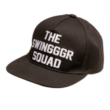 Load image into Gallery viewer, THE SWINGGGR SWINGGGR, SWGSQUAD, CAP (BLACK)