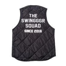 Load image into Gallery viewer, THE SWINGGGR QUILT VEST (BLK)