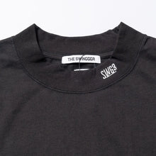 Load image into Gallery viewer, THE SWINGGGR MOCK NECK L/TEE-B(BLK)
