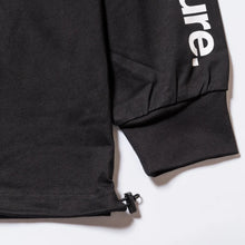 Load image into Gallery viewer, THE SWINGGGR MOCK NECK L/TEE-B(BLK)