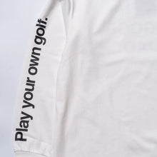 Load image into Gallery viewer, THE SWINGGGR MOCK NECK L/TEE-B(WHT)