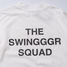 Load image into Gallery viewer, THE SWINGGGR MOCK NECK L/TEE-B(WHT)