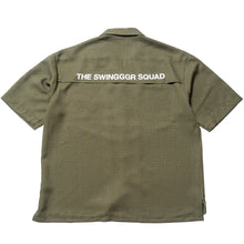 Charger l'image dans la galerie, THE SWINGGGR OPEN SHIRT (GREEN CHECK)