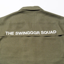 Charger l'image dans la galerie, THE SWINGGGR OPEN SHIRT (GREEN CHECK)