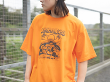 이미지를 갤러리 뷰어에 로드 , Liberaiders CALAVERA PARADE TEE(ORANGE)
