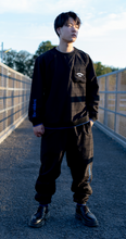 画像をギャラリービューアに読み込む, 【30%OFF】Liberaiders LR NYLON CREWNECK(BLACK)