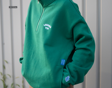 Load image into Gallery viewer, Liberaiders Heavy Weight Fleece Half Zip (GREEN)