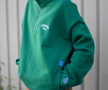 Load image into Gallery viewer, Liberaiders Heavy Weight Fleece Half Zip (GREEN)