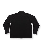 画像をギャラリービューアに読み込む, SON OF THE CHEESE RAYON OPEN COLLAR SHIRT(BLACK)