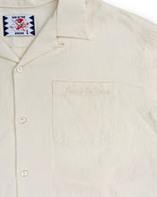 將圖片載入圖庫檢視器 SON OF THE CHEESE RAYON OPEN COLLAR SHIRT(WHITE)