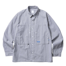 이미지를 갤러리 뷰어에 로드 , Liberaiders COOLMAX STRIPE SHIRT(BLACK)