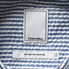 이미지를 갤러리 뷰어에 로드 , Liberaiders COOLMAX STRIPE SHIRT(BLUE)