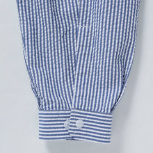 이미지를 갤러리 뷰어에 로드 , Liberaiders COOLMAX STRIPE SHIRT(BLUE)
