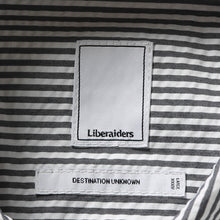 이미지를 갤러리 뷰어에 로드 , Liberaiders COOLMAX STRIPE SHIRT(BLACK)