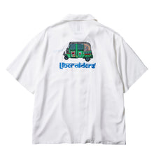 Load image into Gallery viewer, Liberaiders CNG RICKSHAW RAYON S/S SHIRT (WHITE)