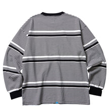 Load image into Gallery viewer, Liberaiders MULTI STRIPE L/S TEE (BLACK)