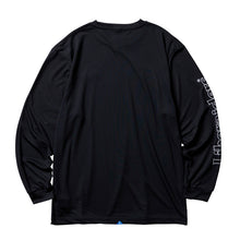 Load image into Gallery viewer, Liberaiders OG LOGO L/S DRY TEE (BLACK)