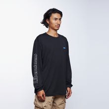 Load image into Gallery viewer, Liberaiders OG LOGO L/S DRY TEE (BLACK)
