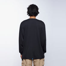 Load image into Gallery viewer, Liberaiders OG LOGO L/S DRY TEE (BLACK)