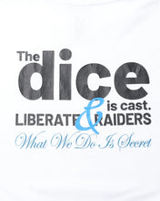 Load image into Gallery viewer, Liberaiders DICE TEE(WHITE)