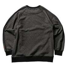 Load image into Gallery viewer, NANGA x LIBERAIDERS ECO HYBRID SWEAT SHIRT (BLACK)