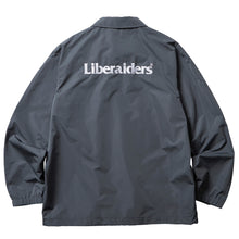 將圖片載入圖庫檢視器 Liberaiders OG 標誌教練夾克(灰色)