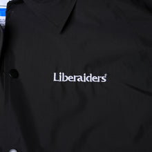 Load image into Gallery viewer, Liberaiders OG LOGO COACH JACKET (BLACK)