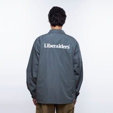 將圖片載入圖庫檢視器 Liberaiders OG 標誌教練夾克(灰色)