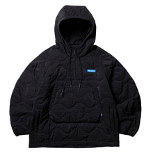 Load image into Gallery viewer, Liberaiders Quilted Ripstop Nylon Hoodie (Black)