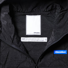 Load image into Gallery viewer, Liberaiders Quilted Ripstop Nylon Hoodie (Black)