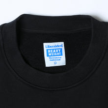 画像をギャラリービューアに読み込む, 【30%OFF】Liberaiders HEAVY WEIGHT LBRDRS CREWNECK(BLACK)