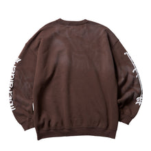 画像をギャラリービューアに読み込む, 【30%OFF】Liberaiders LR SLEEVE LOGO VINTAGE CREWNECK(BROWN)