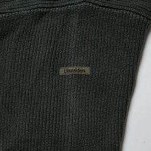 Load image into Gallery viewer, Liberaiders GARMENT DYED COTTON KNIT CREWNECK (OLIVE)