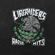 Charger l'image dans la galerie, Liberaiders RADIO HITS LOGO TEE(BLACK)