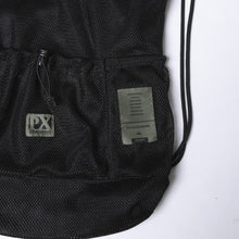 이미지를 갤러리 뷰어에 로드 , Liberaiders PX MESH DRAWSTRING BAG (BLACK)