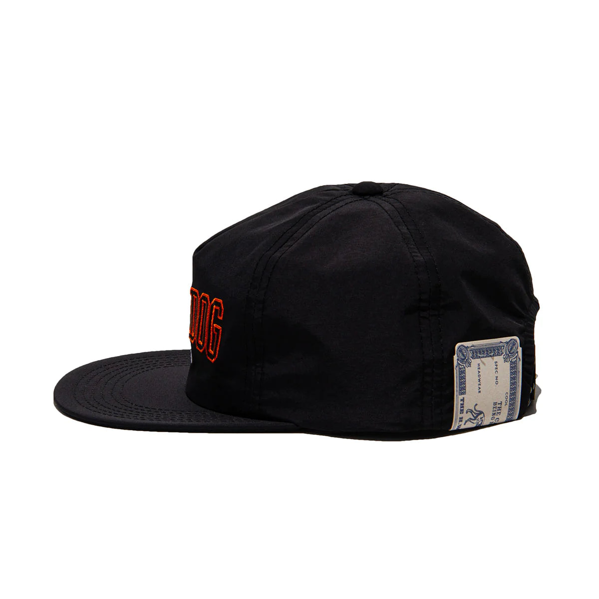 BASE l.h.p | THE.H.W.DOG&CO QT REFLECT CAP (BLACK)