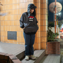 Load image into Gallery viewer, NANGA x LIBERAIDERS ECO HYBRID SWEAT SHIRT (BLACK)