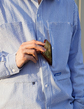 이미지를 갤러리 뷰어에 로드 , Liberaiders COOLMAX STRIPE SHIRT(BLUE)