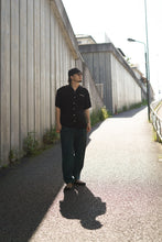 Load image into Gallery viewer, Liberaiders CNG RICKSHAW RAYON S/S SHIRT (BLACK)