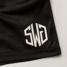 将图片加载到图库查看器,MESH SHORTS, BLACK