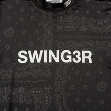 將圖片載入圖庫檢視器 THE SWINGGGR BANDANA MOCK TEE, BLACK