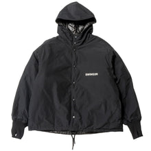 画像をギャラリービューアに読み込む, THE SWINGGGR NYLON REVERSIBLE HOOD JACKET, BLACKXBLACK