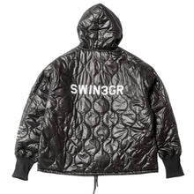 画像をギャラリービューアに読み込む, THE SWINGGGR NYLON REVERSIBLE HOOD JACKET, BLACKXBLACK
