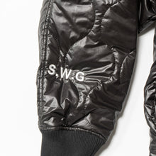 画像をギャラリービューアに読み込む, THE SWINGGGR NYLON REVERSIBLE HOOD JACKET, BLACKXBLACK
