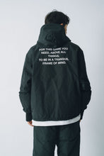 画像をギャラリービューアに読み込む, THE SWINGGGR NYLON REVERSIBLE HOOD JACKET, BLACKXBLACK