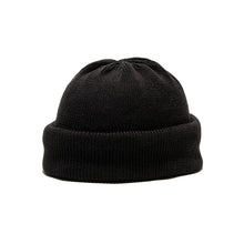 將圖片載入圖庫檢視器 THE.H.W.DOG&CO 3ROLL KNIT CAP (Black)